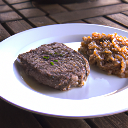 Beef Patty And Rice Recipe