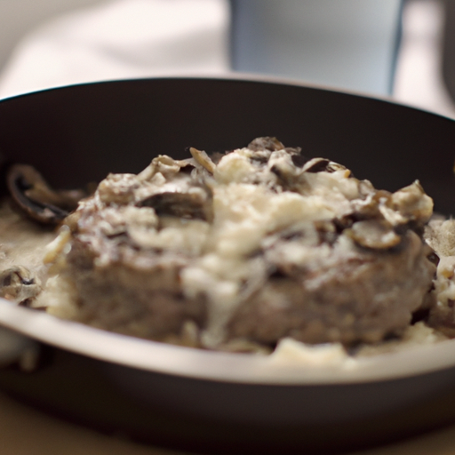 Beef Patty Mushroom Gravy Recipe