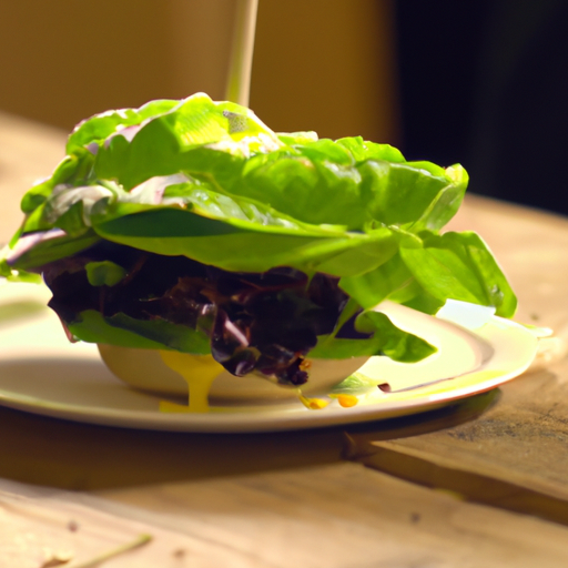 How To Make Burger Lettuce Wrap